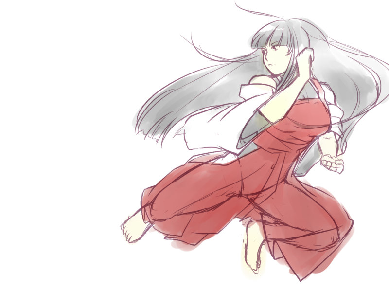 sendai hakurei no miko (original and 2 more) drawn by sasakure_joushi