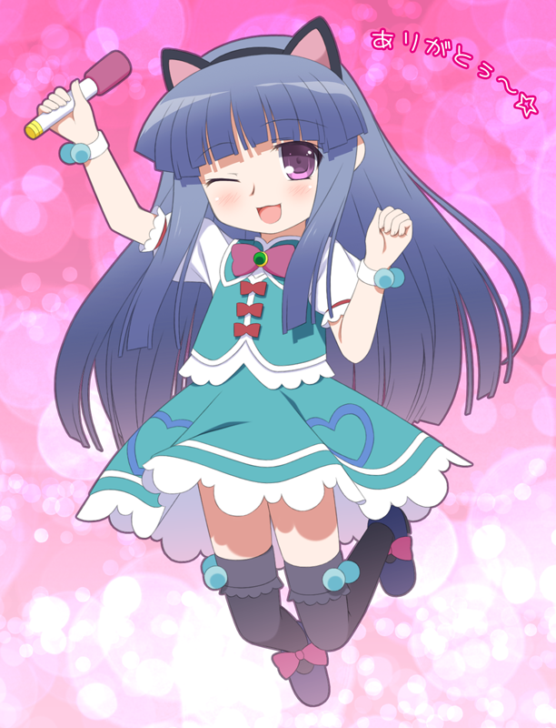 furude rika (higurashi no naku koro ni) drawn by gaou_(babel)
