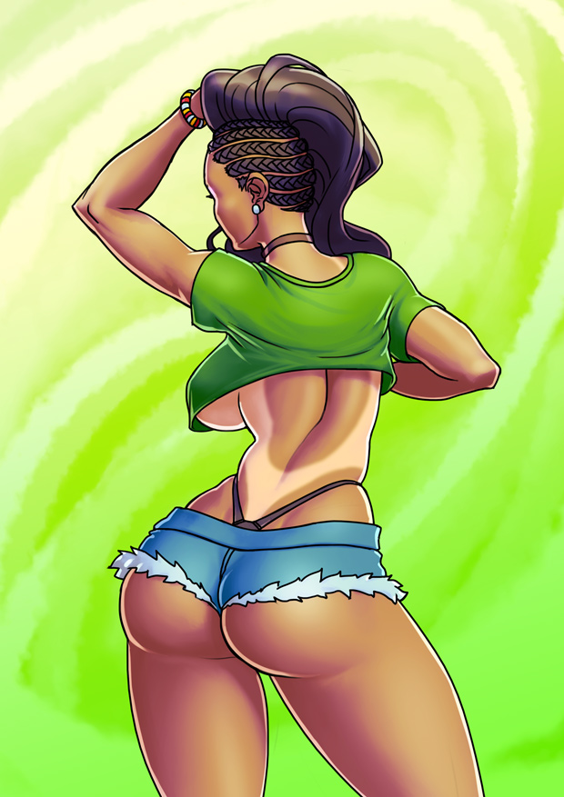 laura matsuda (street fighter and 1 more) drawn by jiggeh