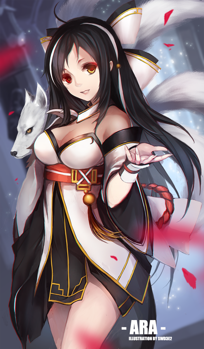 ara haan and asura (elsword) drawn by swd3e2