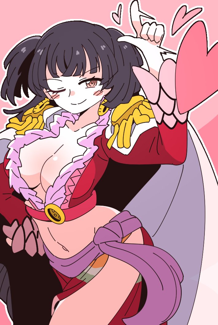 mayuzumi fuyuko and boa hancock (idolmaster and 3 more) drawn by millcookie_pro