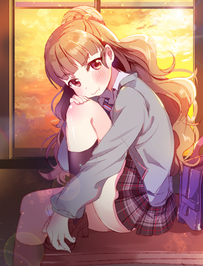 kamiya nao (idolmaster and 2 more) drawn by chocho_(homelessfox)