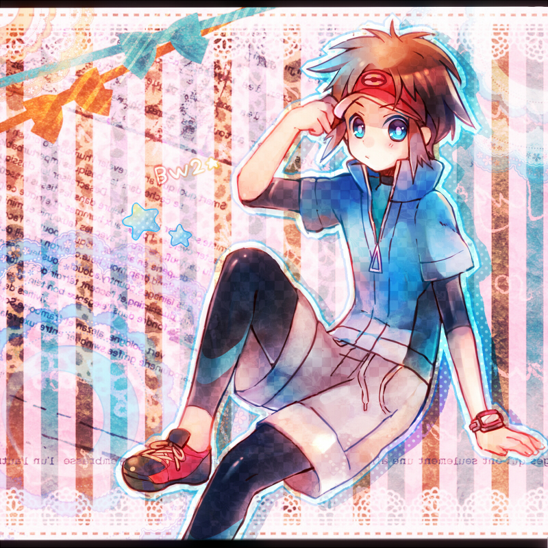 nate (pokemon and 1 more) drawn by shigaraki_(strobe_blue)