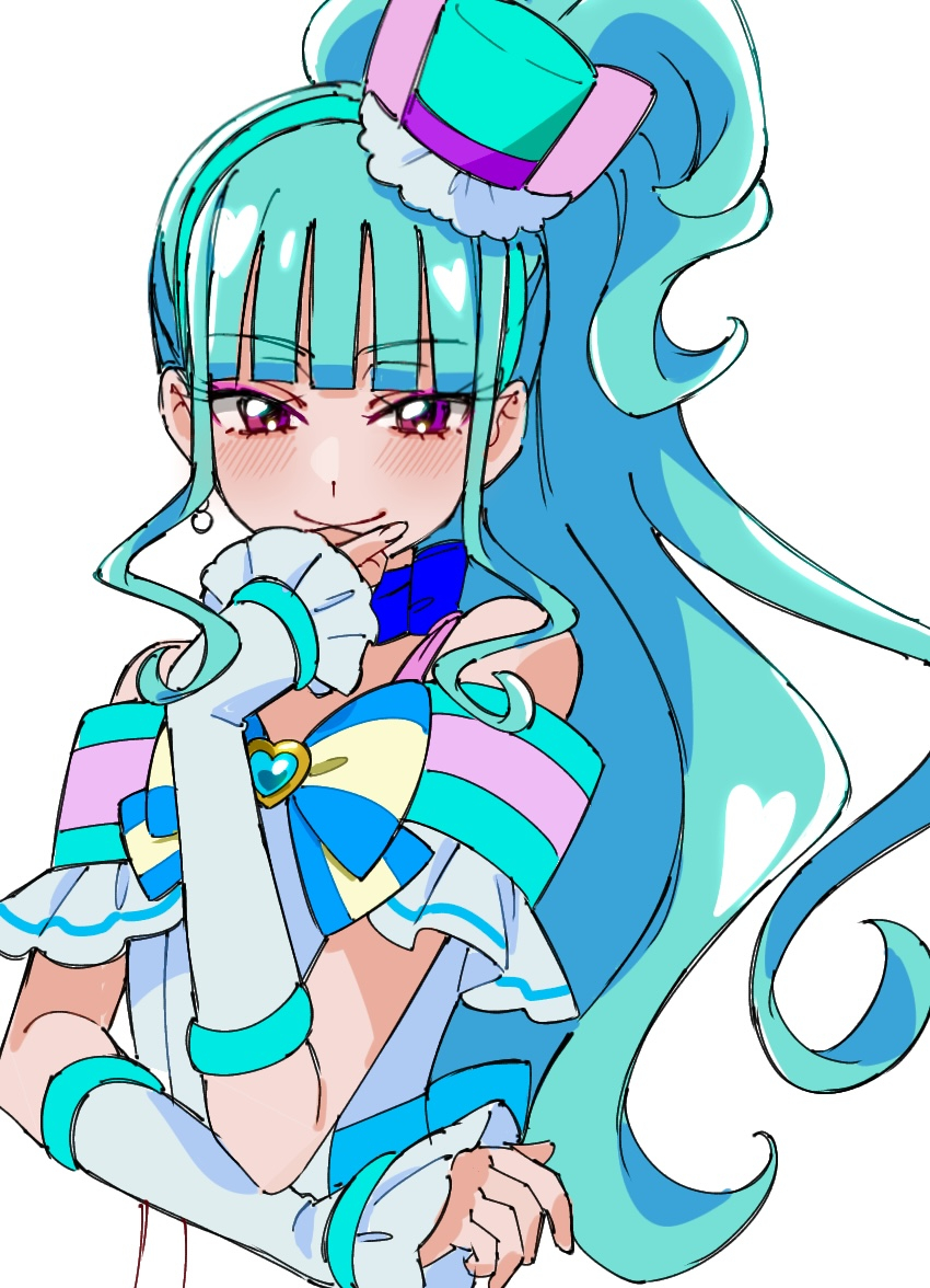 nekoyashiki mayu and cure lillian (precure and 1 more) drawn by shirako_love
