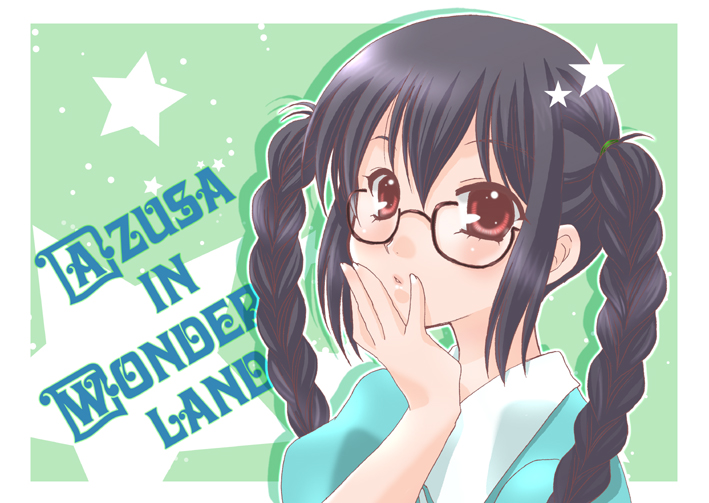 nakano azusa (k-on! and 1 more) drawn by hirota_kaoru