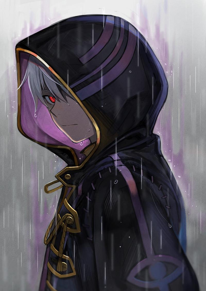 male robin (fire emblem and 2 more) drawn by kyufe