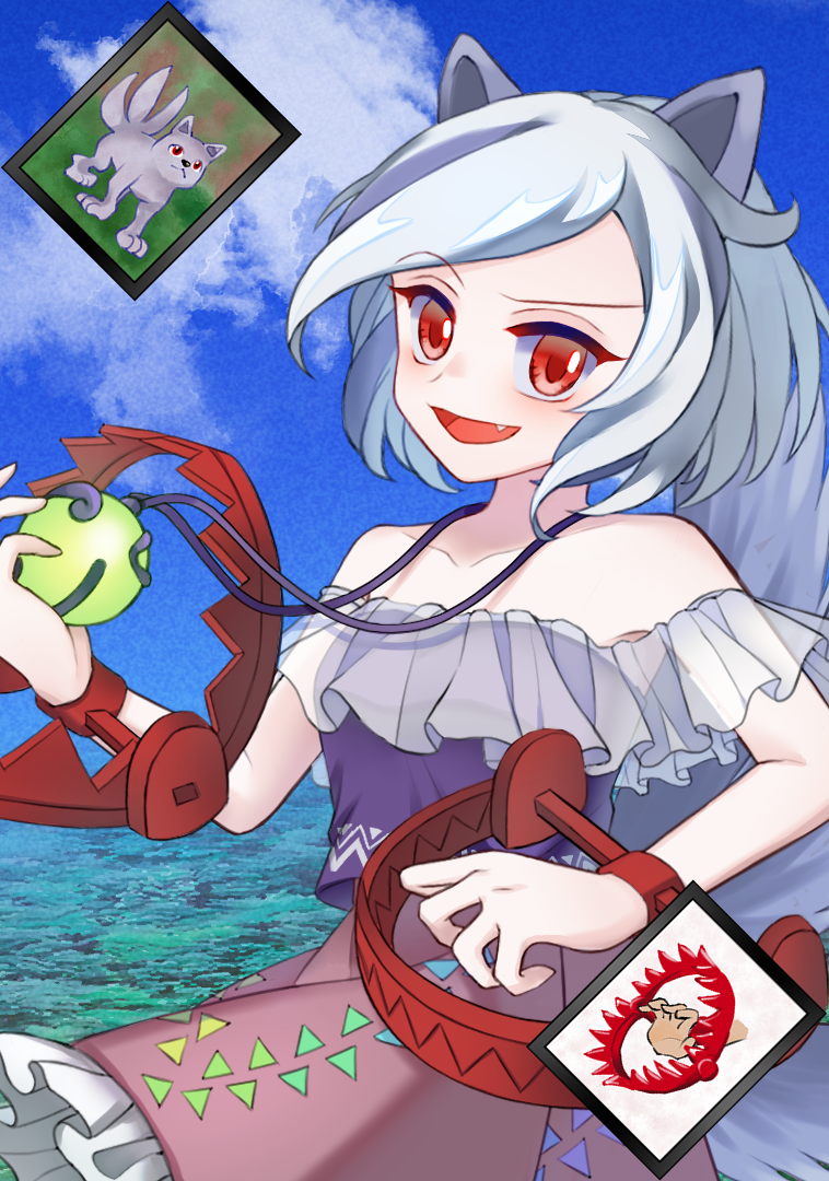 mitsugashira enoko (touhou and 1 more) drawn by mirei_(miirei)