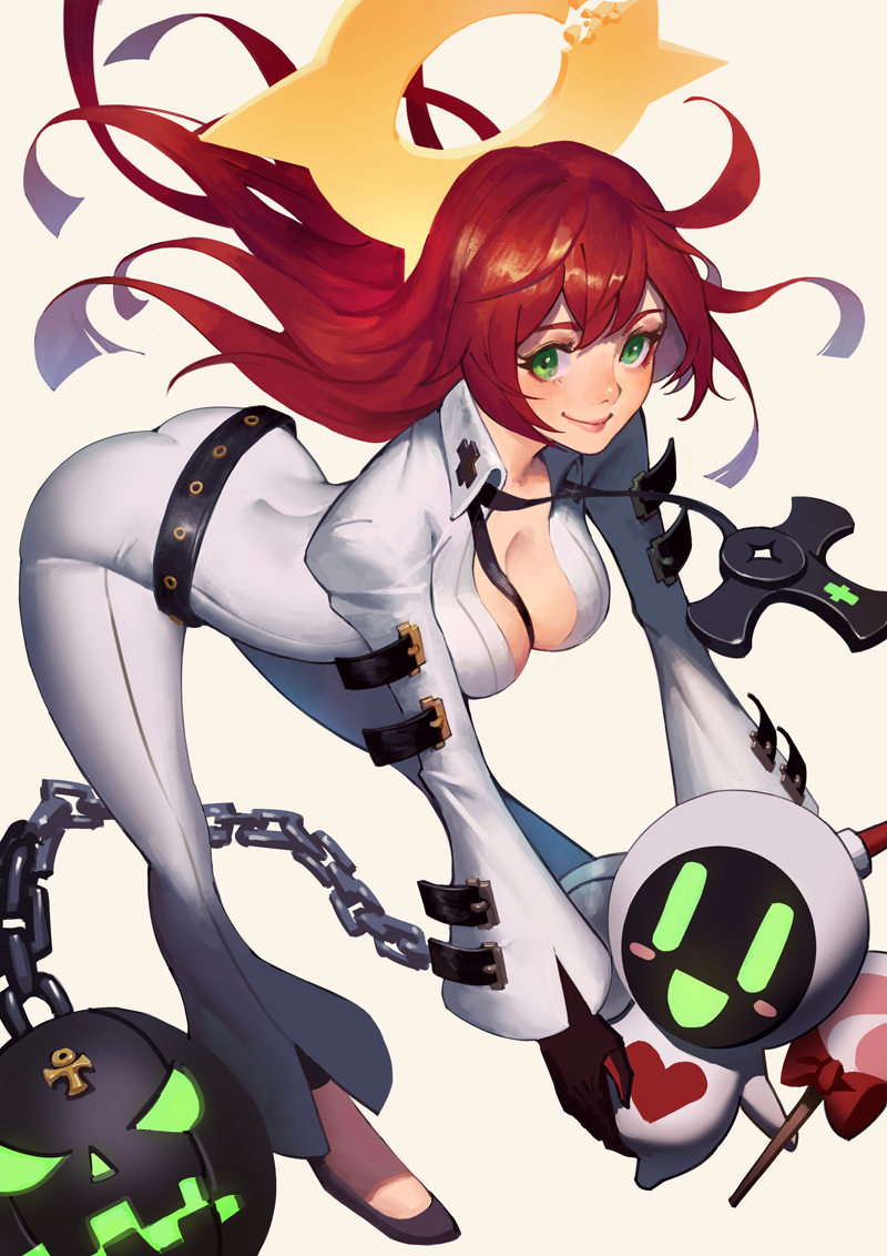 jack-o' valentine (guilty gear and 1 more) drawn by phamoz