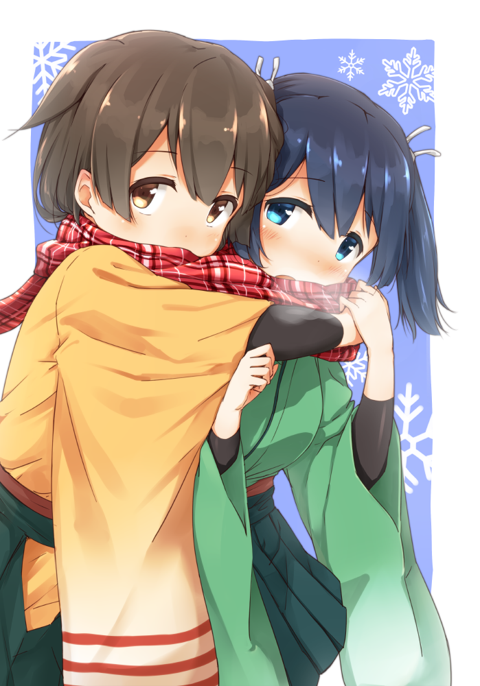 souryuu and hiryuu (kantai collection) drawn by suke_(momijigari)