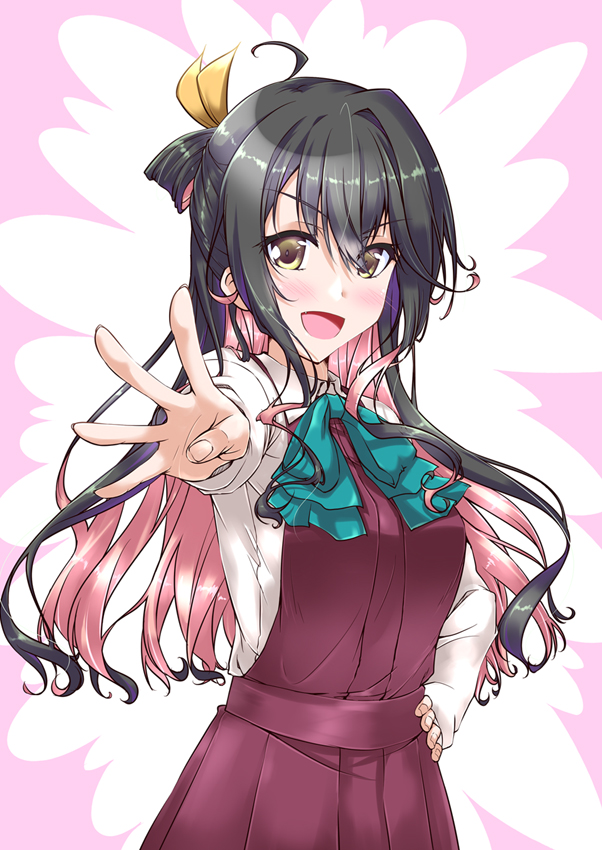 naganami (kantai collection) drawn by mikage_takashi