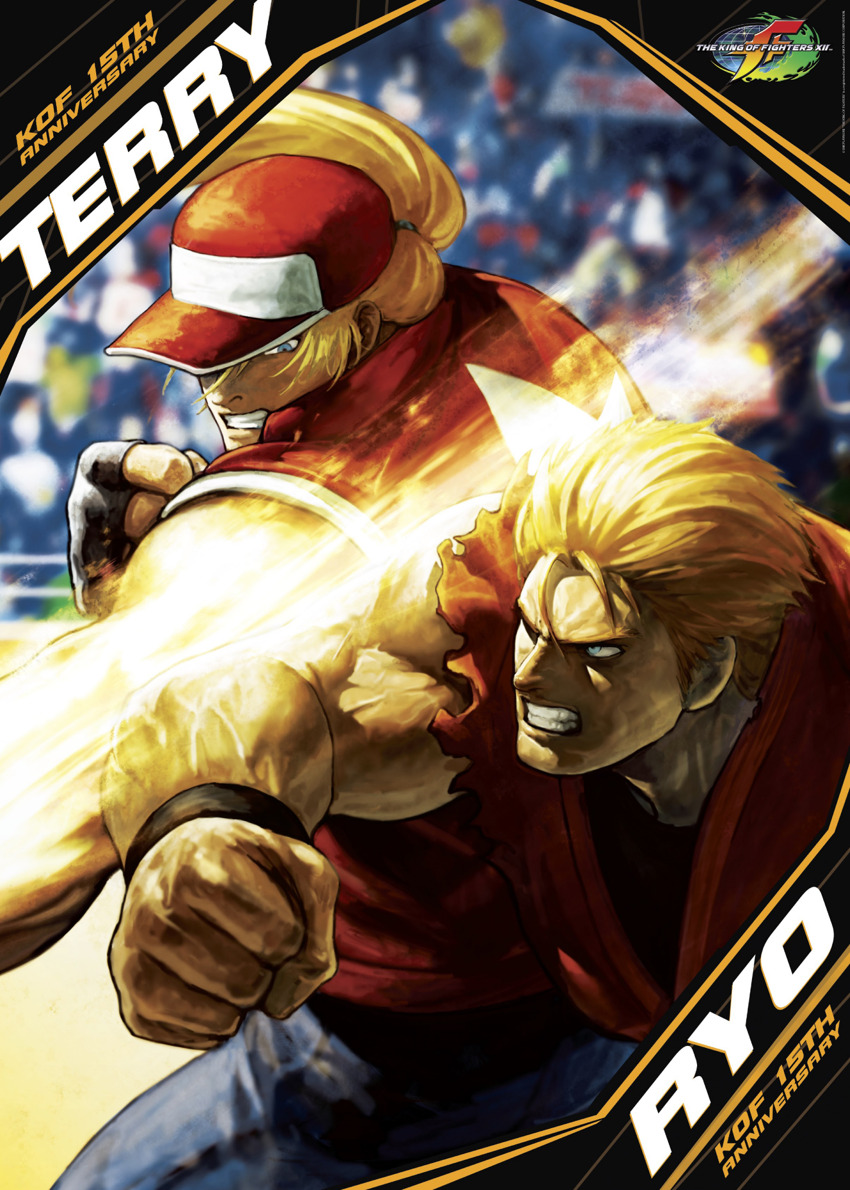 terry bogard and ryou sakazaki (the king of fighters and 3 more)