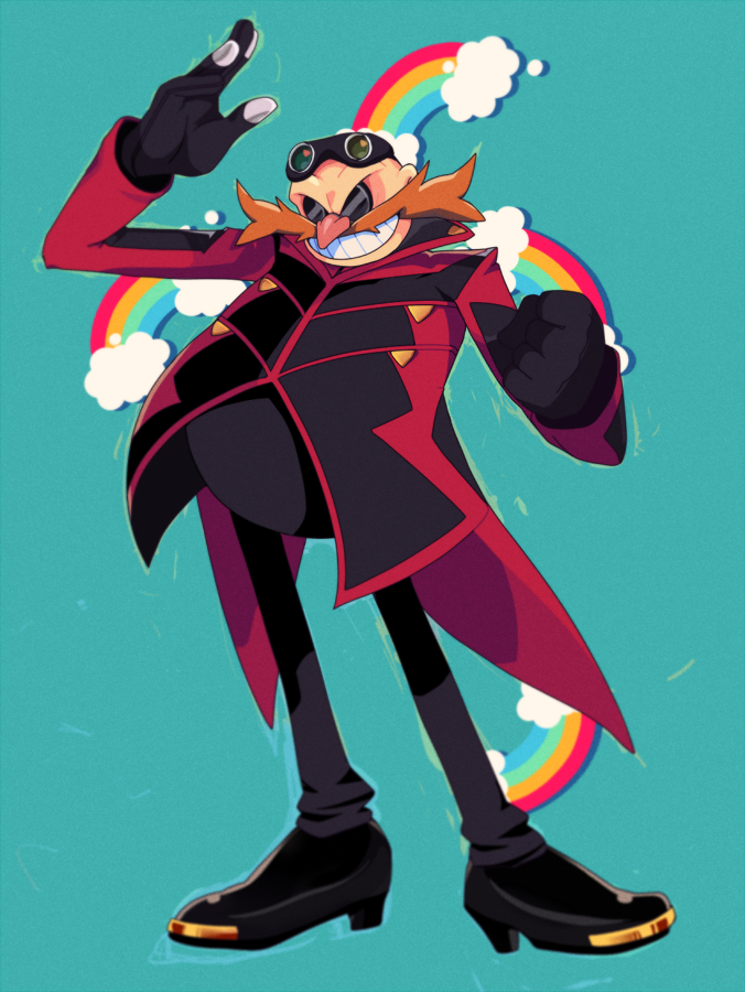 dr. eggman (sonic and 1 more) drawn by motobug