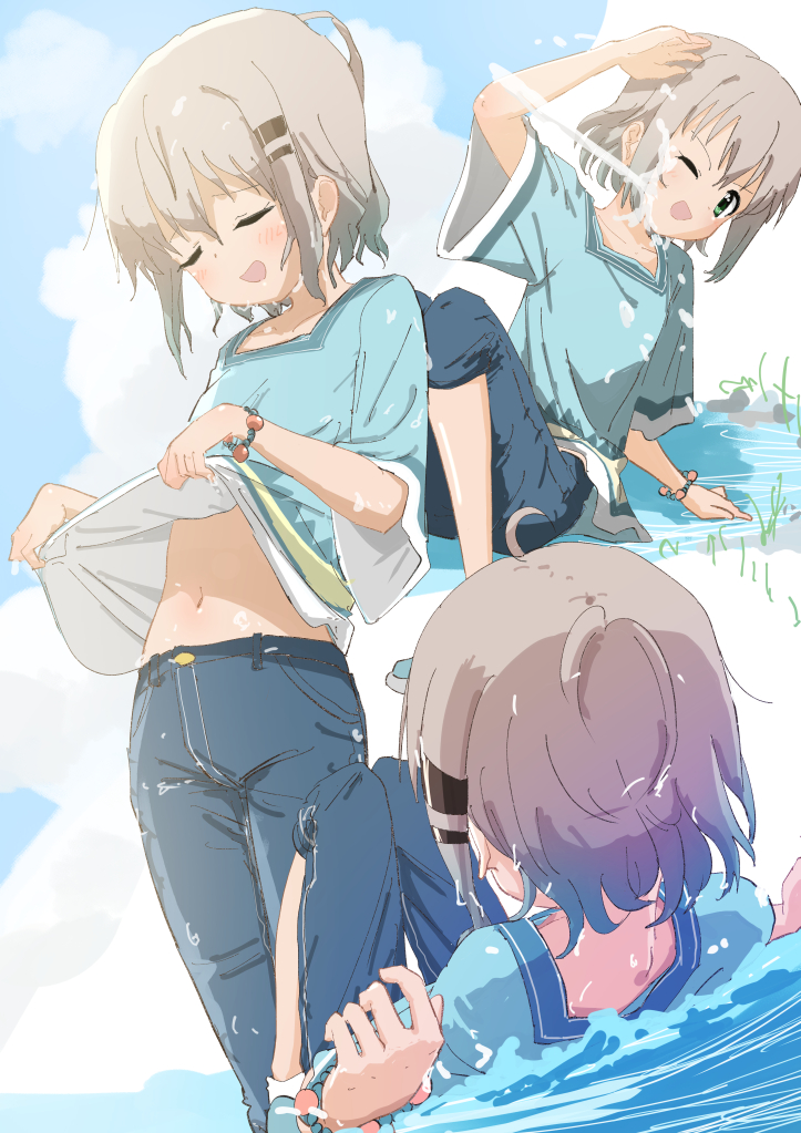 yukimura aoi (yama no susume) drawn by ryuuma_(norinori_taruto)