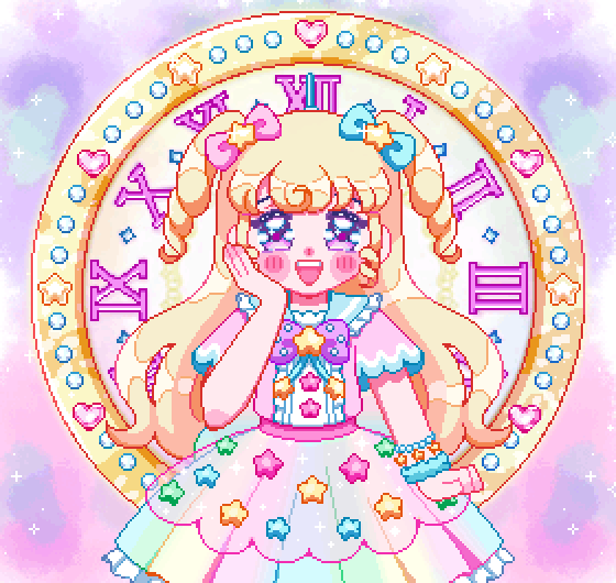 yumekawa yui (pretty series and 2 more) drawn by ru_(toyhamu)