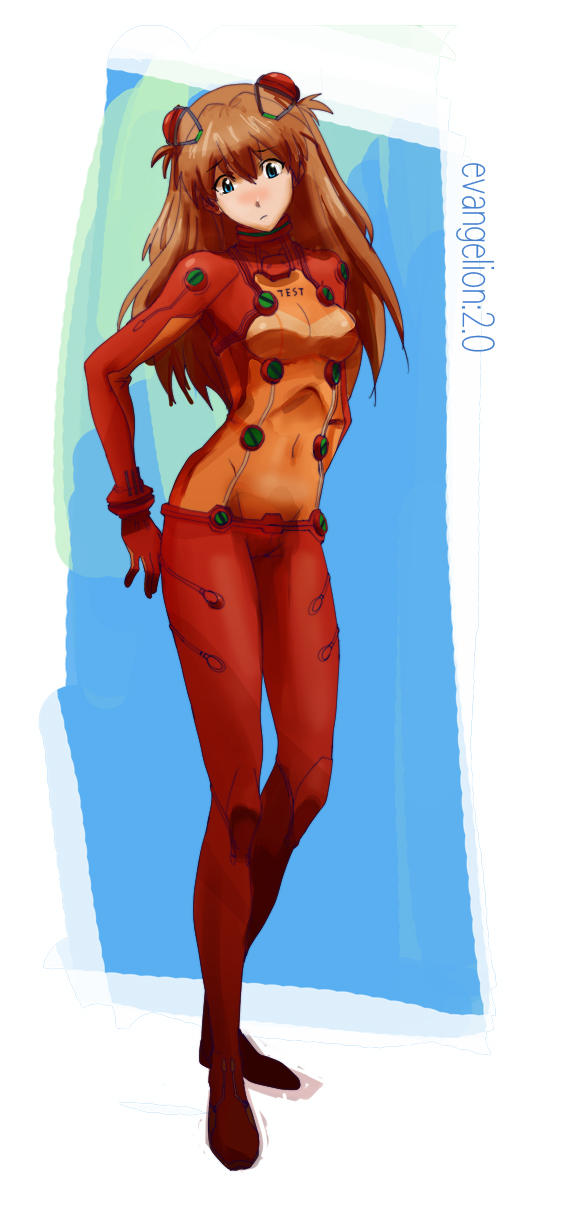 souryuu asuka langley (neon genesis evangelion and 2 more) drawn by gusan