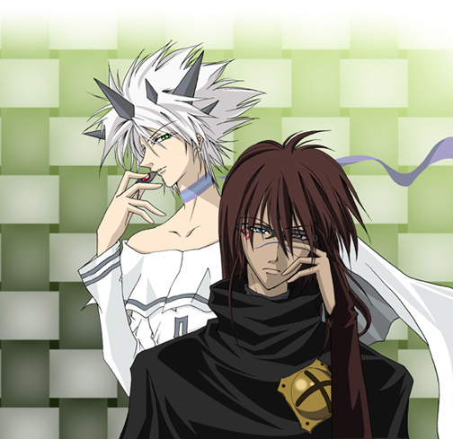 kuroki kaze and shiroi kumo (final fantasy and 1 more) drawn by kisaragi_ren