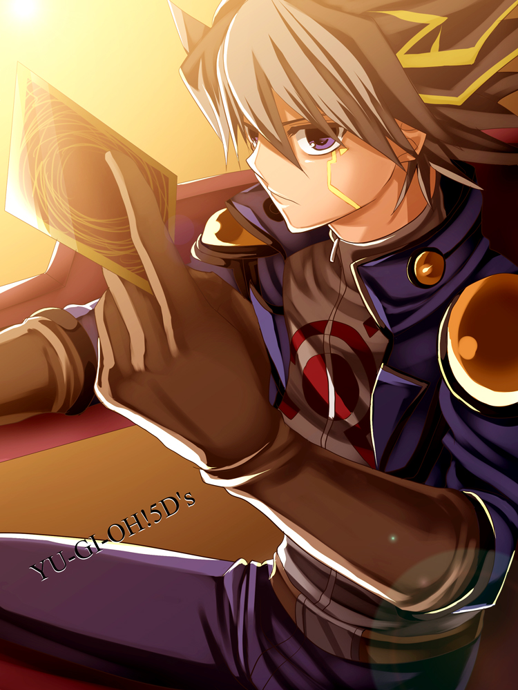fudo yusei (yu-gi-oh! and 1 more) drawn by yui_tooru