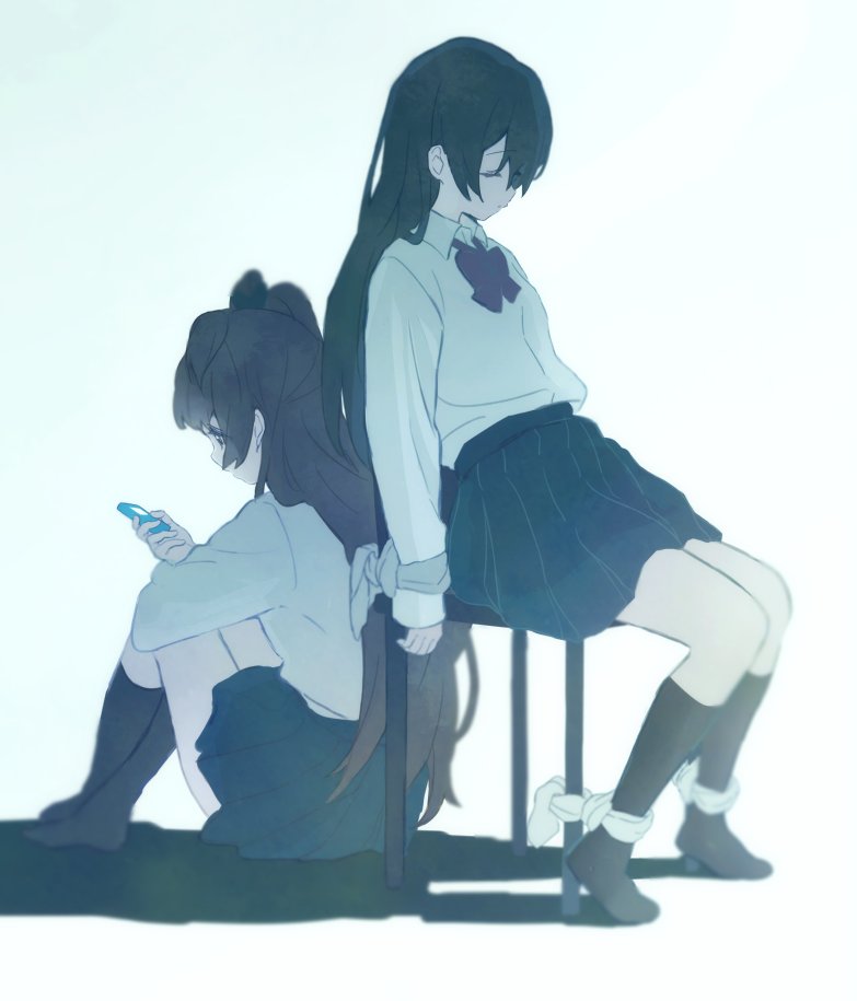 sonoda umi and minami kotori (love live! and 1 more) drawn by cora_stt