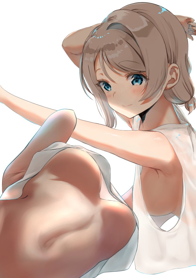watanabe you (love live! and 1 more) drawn by ponnu_(nikeytina)