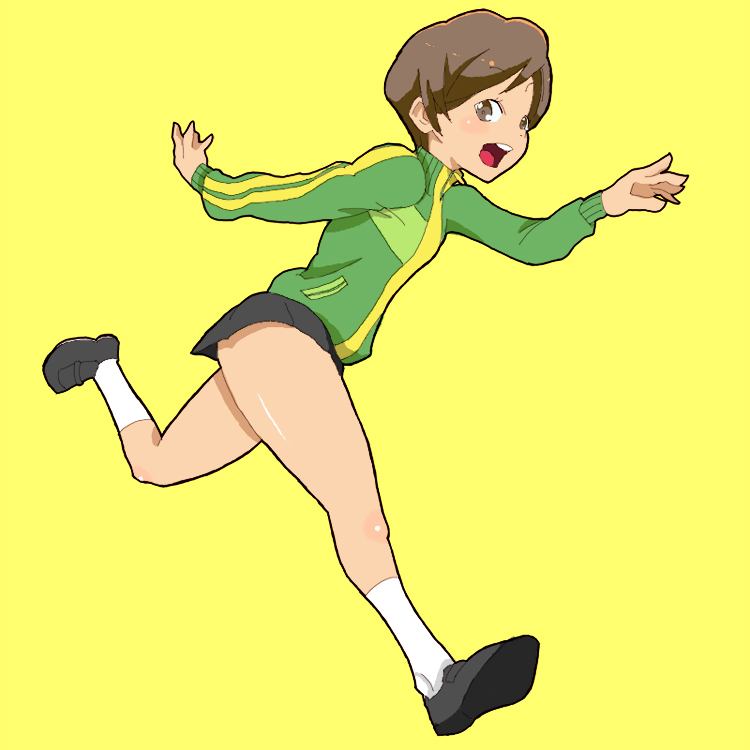 satonaka chie (persona and 1 more) drawn by todoroki_suyoshi
