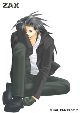 zack fair (final fantasy and 1 more) drawn by rendezvous