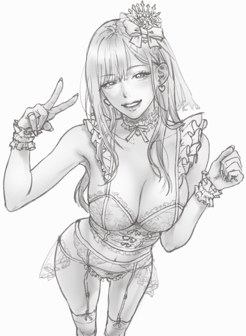 kitagawa marin (sono bisque doll wa koi wo suru) drawn by imaninjaguy