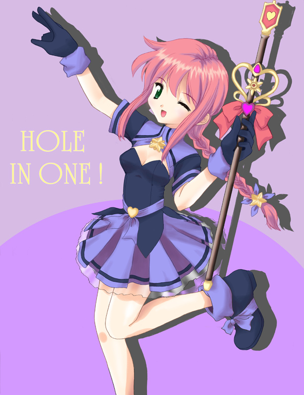 hana (pangya) drawn by kitagawa_mikio