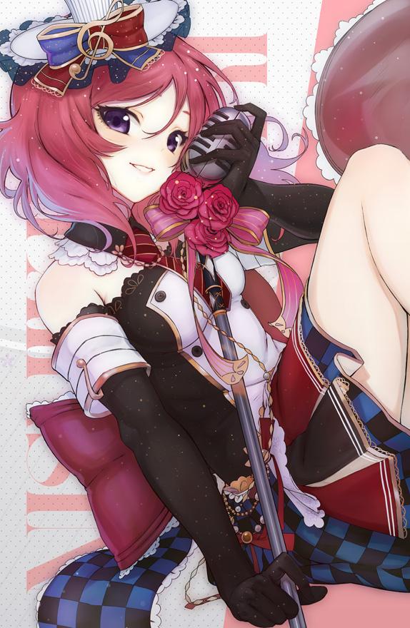 nishikino maki (love live! and 2 more) drawn by mins_(minevi)