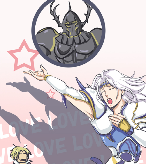 paladin, tidus, cecil harvey, and golbez (final fantasy and 3 more) drawn by killingrock