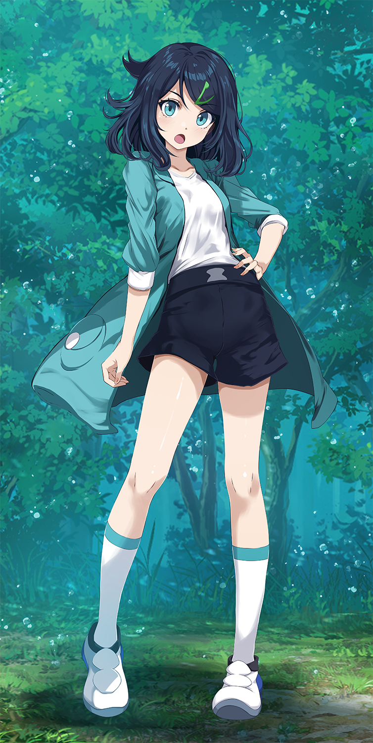 liko (pokemon and 1 more) drawn by tsukishiro_saika