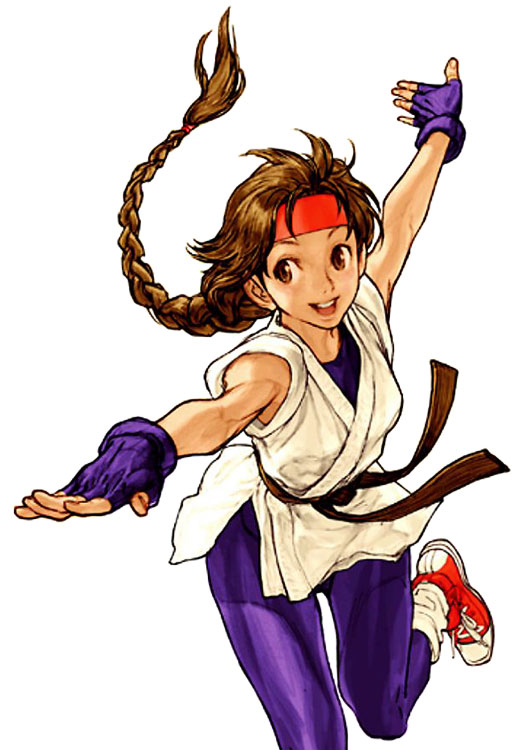 yuri sakazaki (the king of fighters and 3 more) drawn by nishimura_kinu