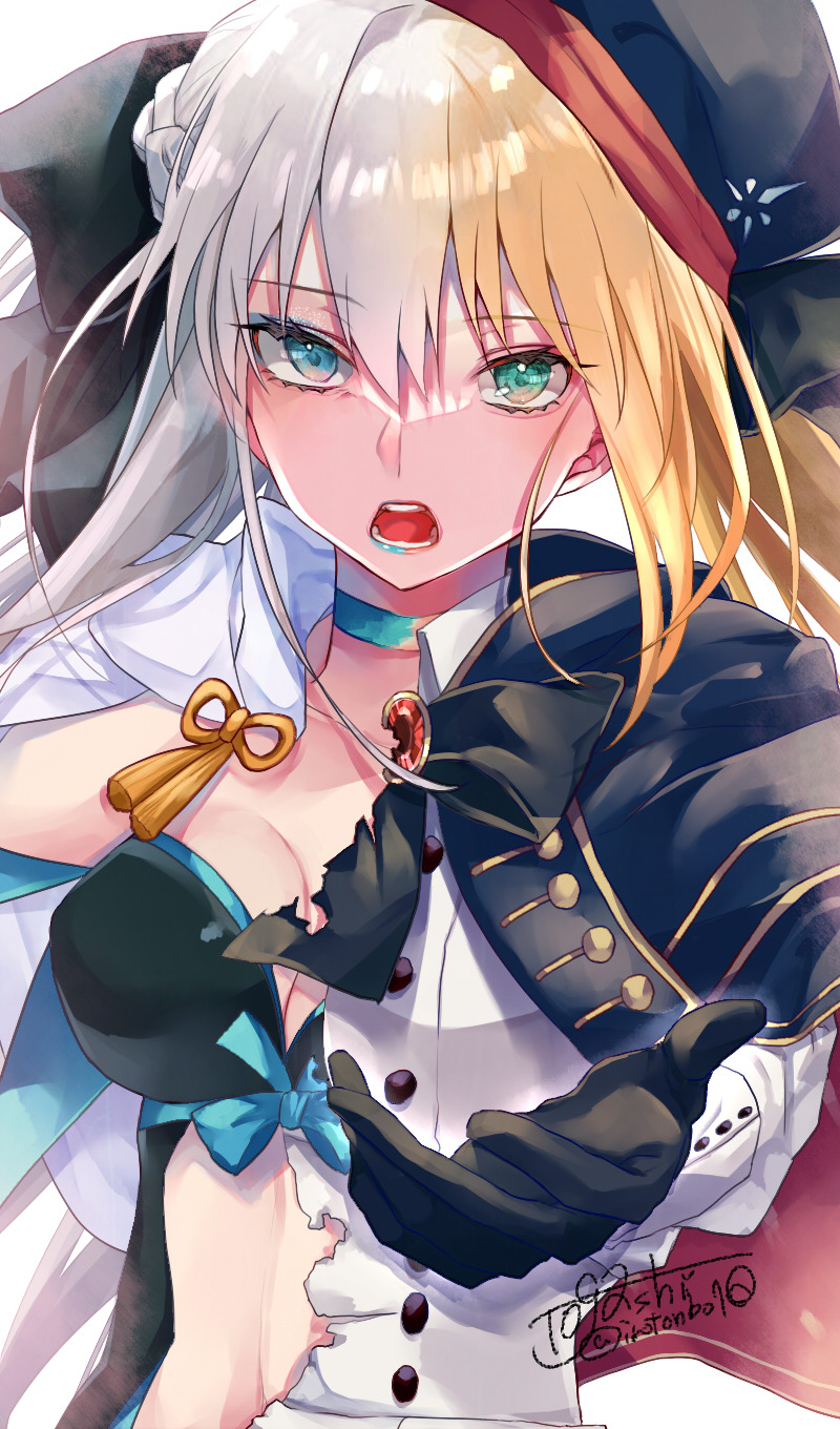 morgan le fay and aesc (fate and 1 more) drawn by togashi_(choco-bakama_kitchen)