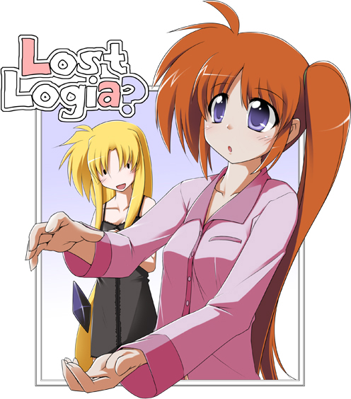 fate testarossa and takamachi nanoha (lyrical nanoha and 1 more) drawn by namuru
