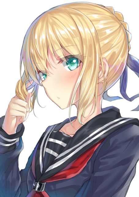 artoria pendragon and master artoria (fate and 1 more) drawn by hakuishi_aoi