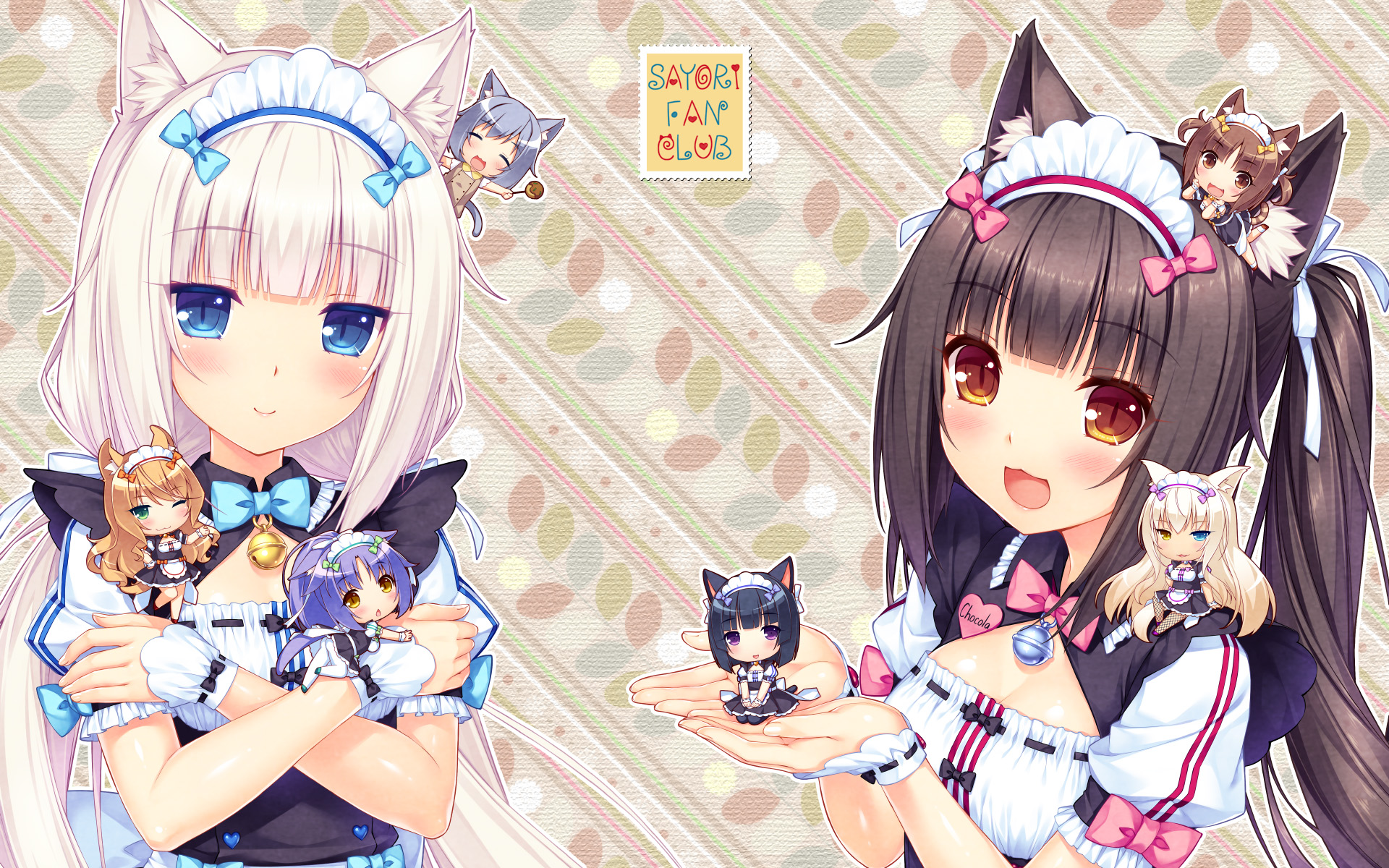 Chocola Vanilla Coconut Cinnamon Azuki And 3 More Nekopara