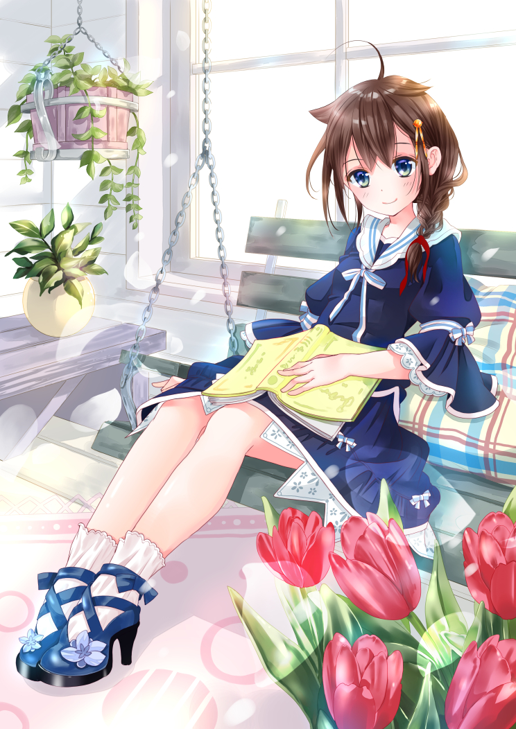 shigure and shigure kai ni (kantai collection) drawn by ishida_mia
