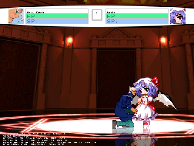 remilia scarlet and kakyoin noriaki (touhou and 3 more)