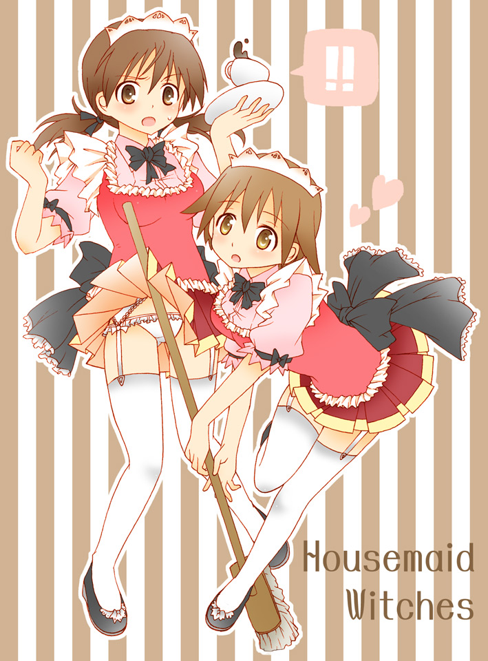 miyafuji yoshika and gertrud barkhorn (world witches series and 1 more) drawn by oruco_(artist)