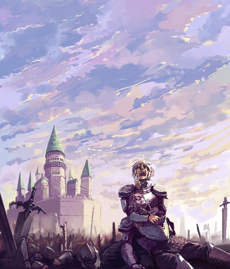 pixiv fantasia and 1 more drawn by fo~do
