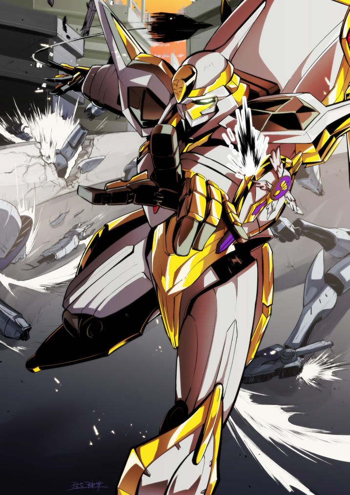 lancelot, lancelot z-01, and alexander (code geass and 1 more) drawn by stg_stg