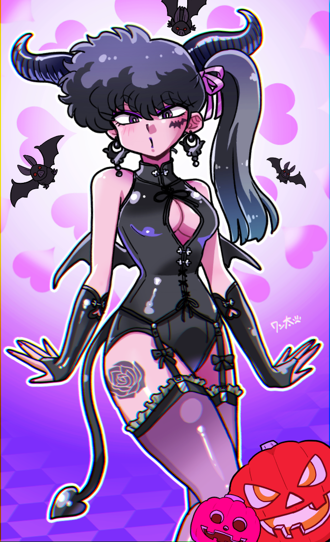 kunou kodachi (ranma 1/2) drawn by wanta_(futoshi)