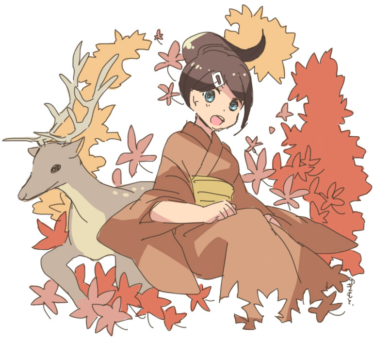 asahina aoi (danganronpa and 1 more) drawn by mikan_tabetai