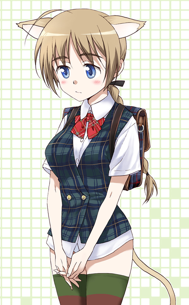 lynette bishop (world witches series and 1 more) drawn by agahari