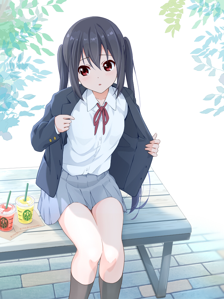 nakano azusa (k-on! and 1 more) drawn by sawanatsu_mikan