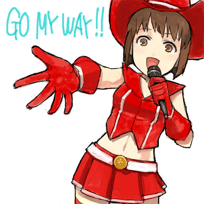hagiwara yukiho (idolmaster and 1 more) drawn by yu_65026