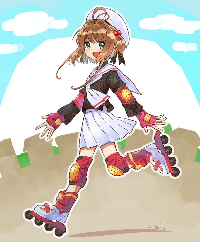 kinomoto sakura (cardcaptor sakura) drawn by mogamiya_honu