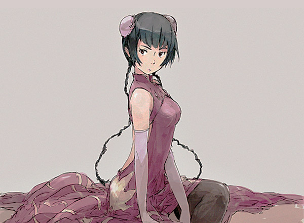 wang liu mei (gundam and 1 more) drawn by ribi and uki_atsuya