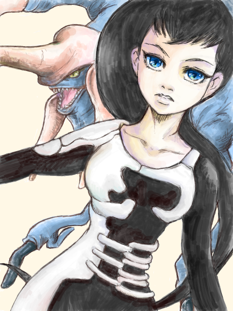 azel (panzer dragoon and 1 more) drawn by babelogue