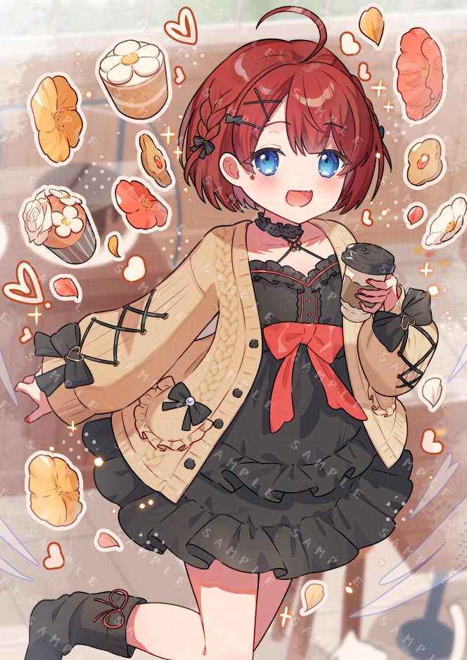 hanasaki kureha (indie virtual youtuber) drawn by tsukumi_bis