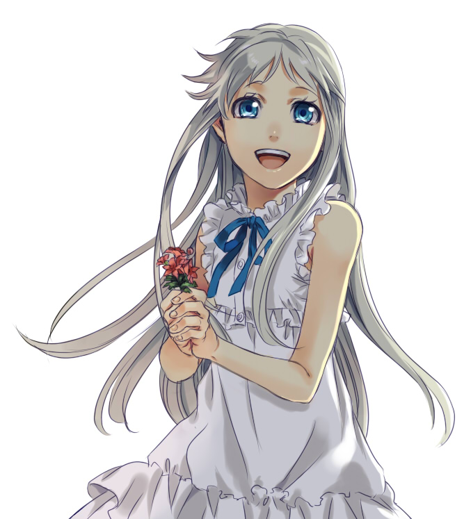 honma meiko (ano hi mita hana no namae wo bokutachi wa mada shiranai.) drawn by miho_(mi)